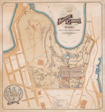 Load image into Gallery viewer, Plan of the Botanical Gardens, Sydney