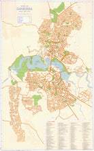 Load image into Gallery viewer, Tourist Map of Canberra, Australian Capital Territory