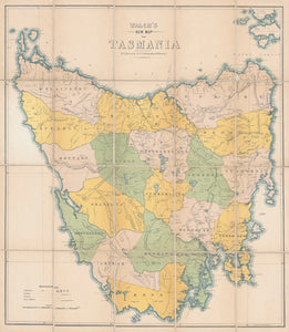 Walch's New Map of Tasmania