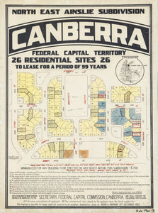 Canberra: North East Ainslie Subdivision