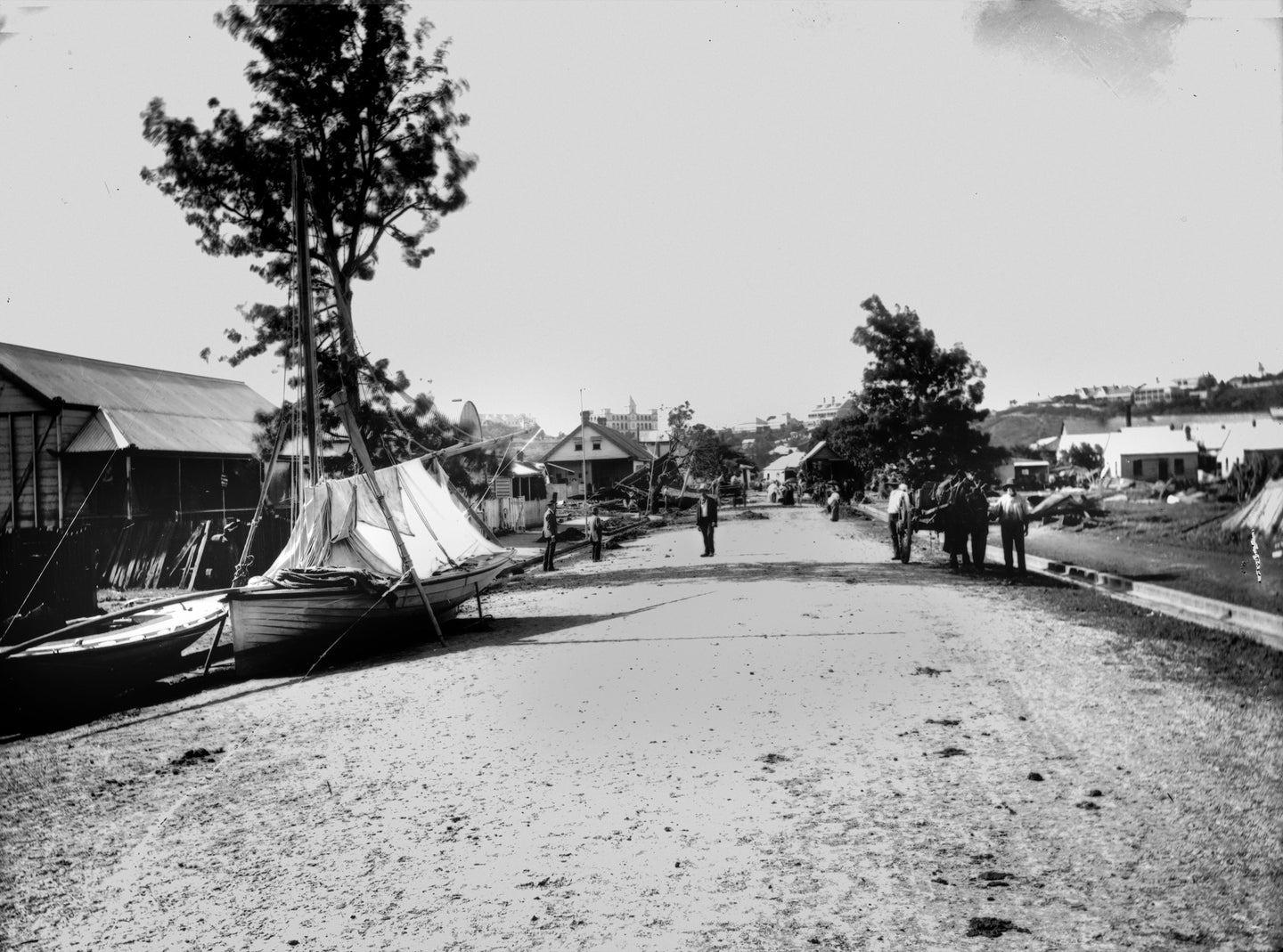 Flood Damage to Brisbane Suburbs, 1893