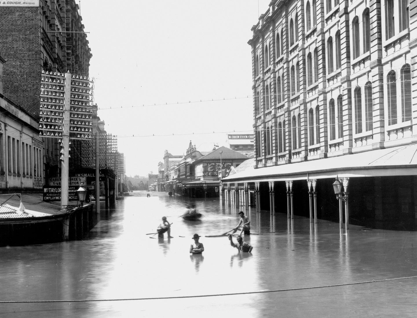 Brisbane flood of 1893: Edward St