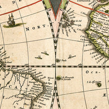 Load image into Gallery viewer, Nova et accuratissima totius terrarum orbis tabula