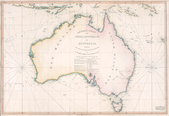 General Chart of Terra Australis or Australia