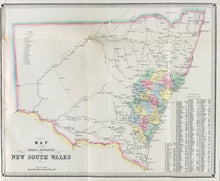 Load image into Gallery viewer, Map Shewing the Roads &amp; Distances in New South Wales