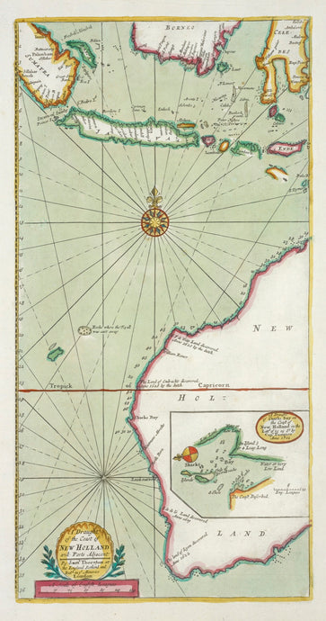 A Draught of the Coast of New Holland and Parts Adjacent