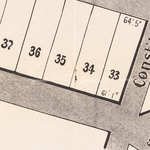 Meadowbank Township at the Railway Station - first subdivision