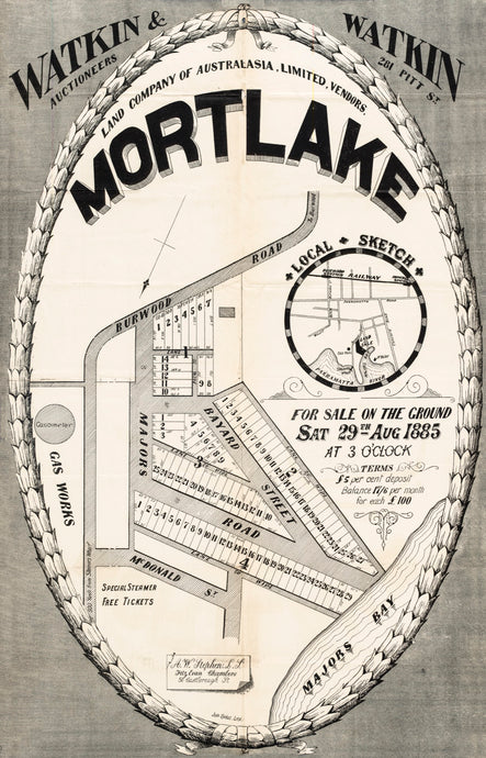 Mortlake - for sale on the ground