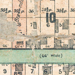 Berry - For Auction Sale Town Subdivision, 1912