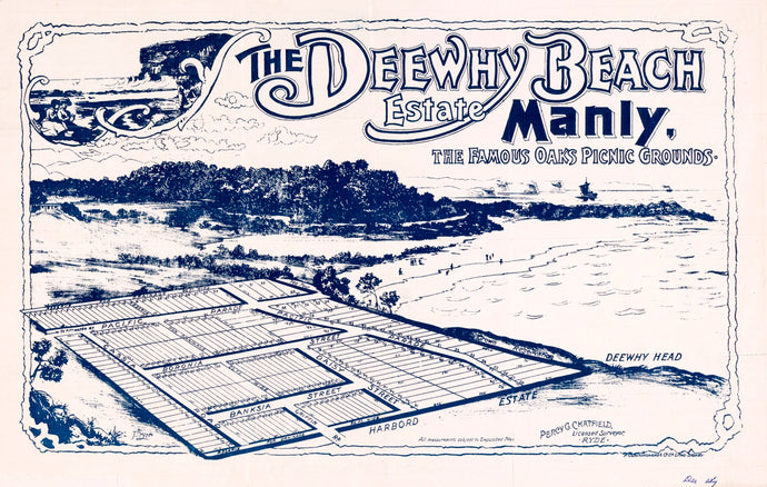 The Deewhy Beach Estate, Manly - the famous Oaks Picnic Grounds