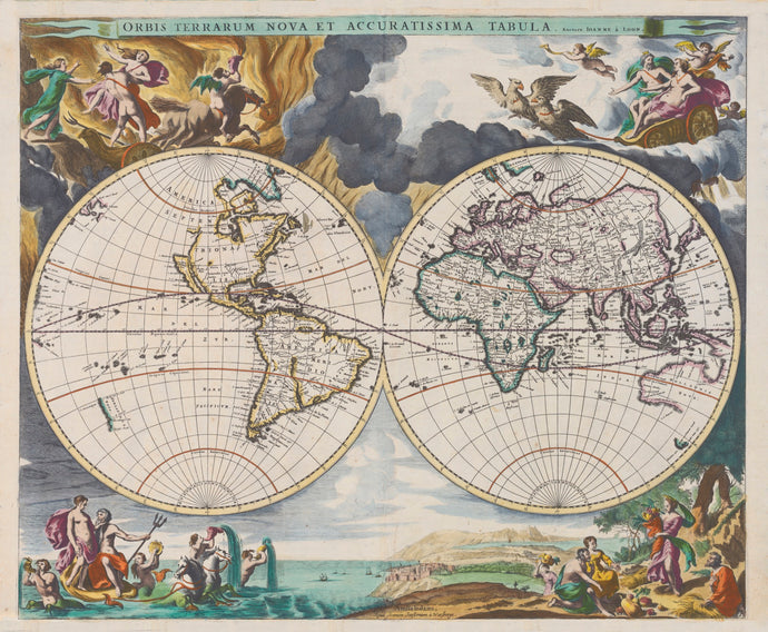 Orbis terrarum nova et accuratissima tabula