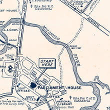 Load image into Gallery viewer, Tourist Guide to Canberra, 1936