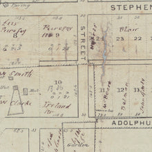 Load image into Gallery viewer, Plan of Eligible Allotments at Balmain... fronting the Main Street and extending to Johnston&#39;s Bay