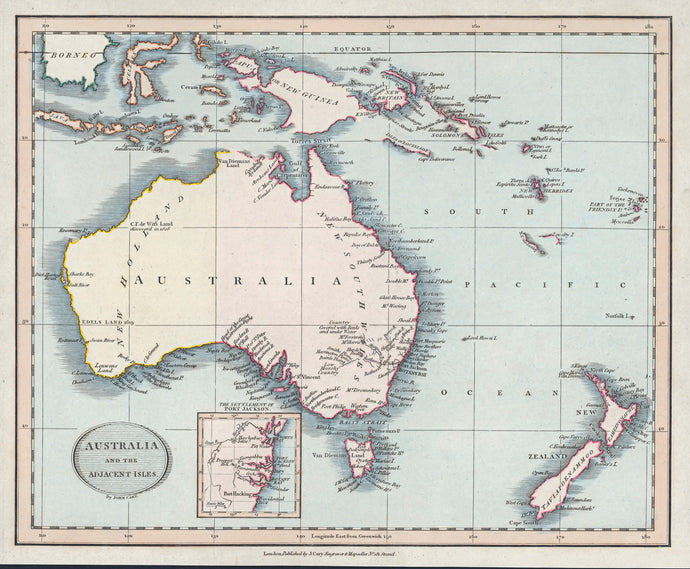 Australia and the Adjacent Isles, 1819