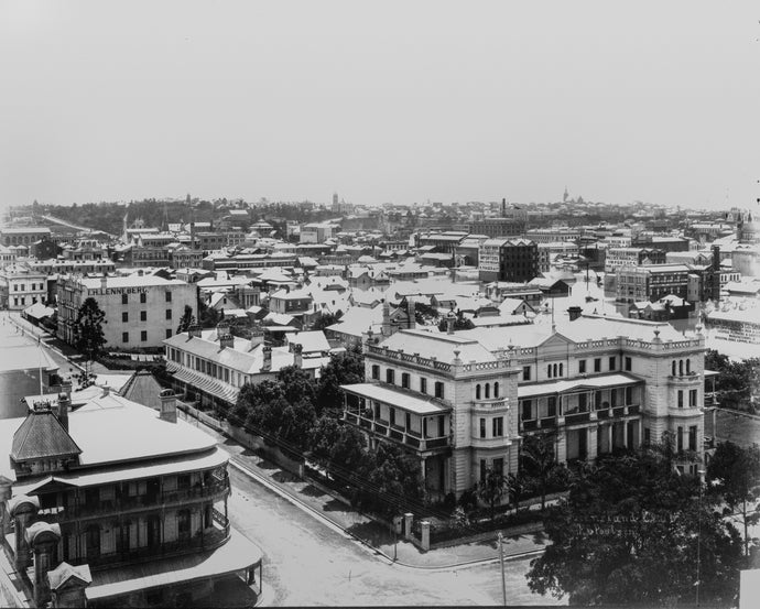 The Queensland Club, Corner of Alice and George St, ca. 1900