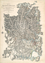 Load image into Gallery viewer, Map of the Country Around Sydney from a Reconnaissance by Lieut Parrott Vol.r Engineers