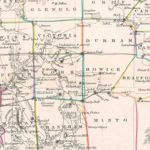 Western Australia - Swan River, Tallis map