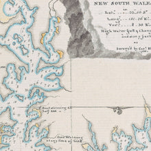 Load image into Gallery viewer, Plan of Port Jackson, coast of New South Wales... as survey&#39;d by Cap&#39;n. Hunter 1788