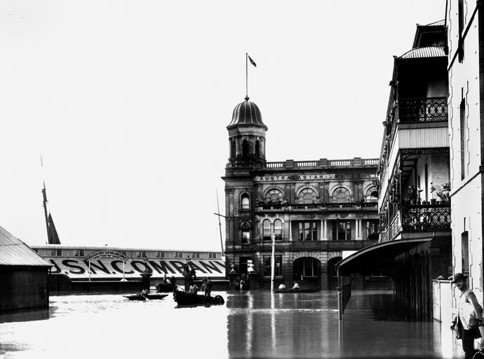 Brisbane flood of 1893: Market St