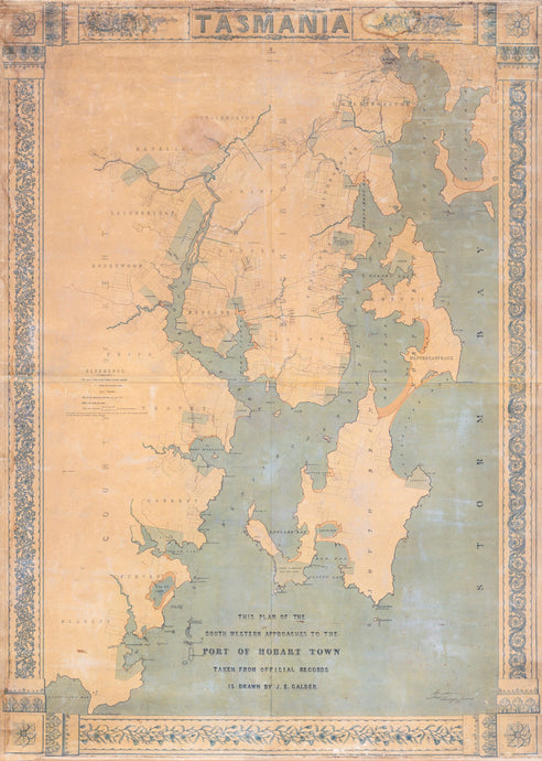 Port of Hobart Town taken from Official Records