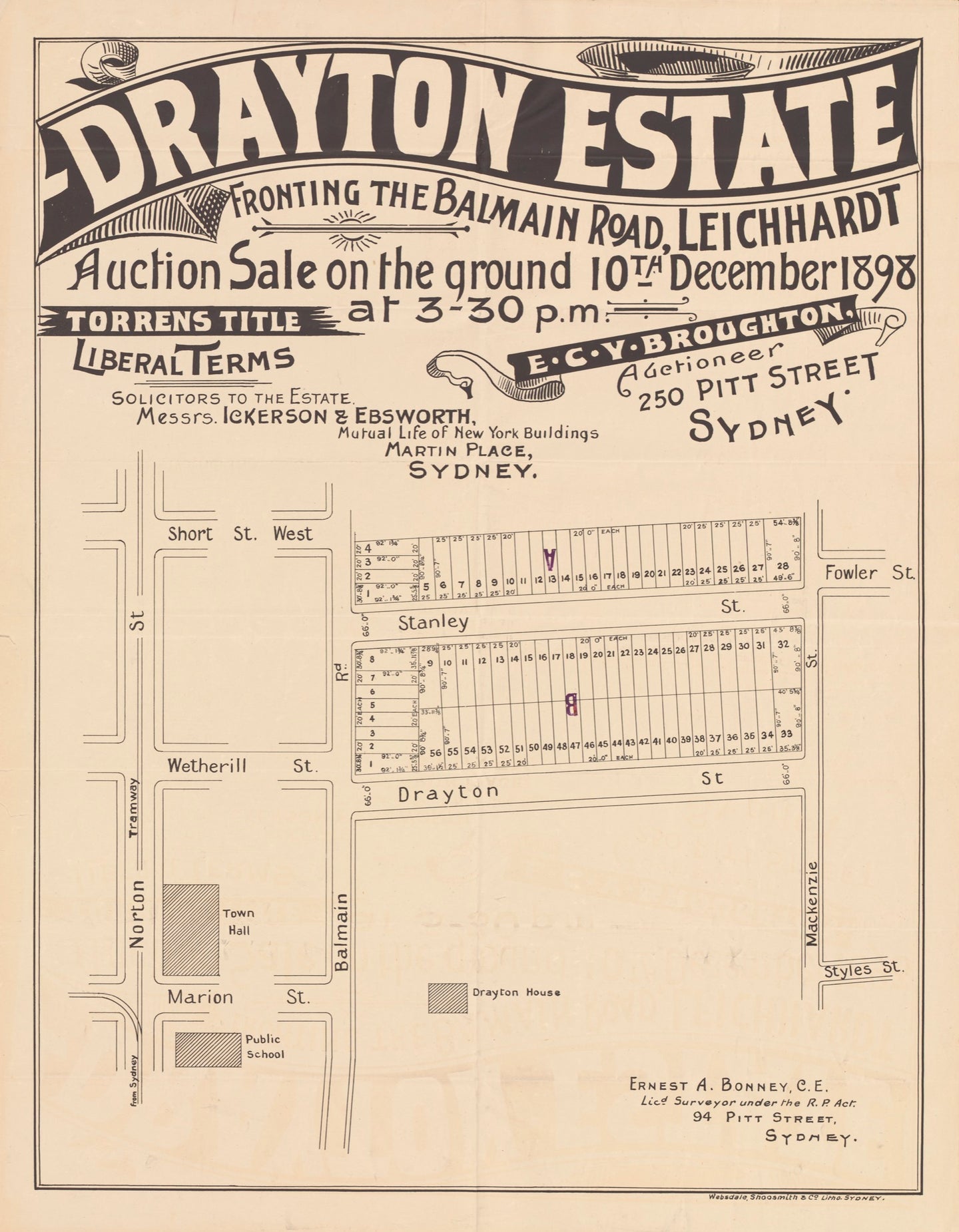 Drayton Estate Fronting the Balmain Road, Leichhardt