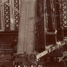 Load image into Gallery viewer, Hawkesbury River Railway Bridge Construction, 1889