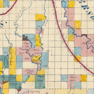 Map of the County of Durham