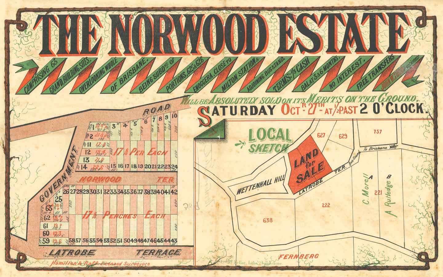 The Norwood Estate, Paddington, Brisbane