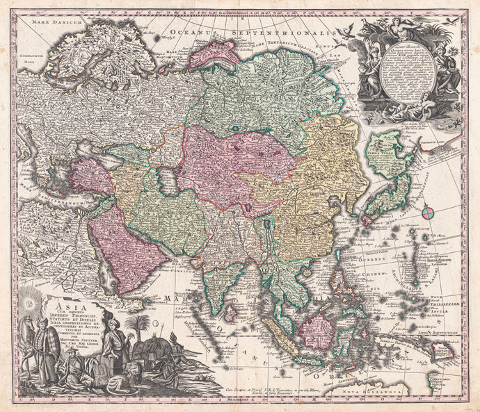 Asia: Imperial Provinces, States and Isles, 1744