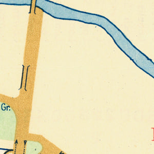 Tourist Map of Canberra, Australian Capital Territory