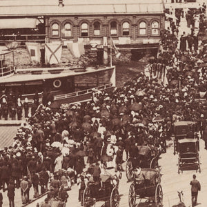 Circular Quay on a Holiday, circa 1890