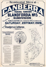 Load image into Gallery viewer, Canberra: Blandfordia No 5 Subdivision