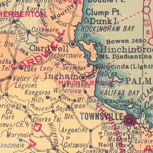 Map of Queensland