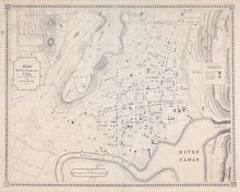 Load image into Gallery viewer, Plan of the Town of Launceston VDL from Actual Survey