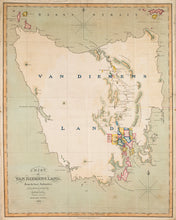 Load image into Gallery viewer, Chart of Van Diemens Land from the best Authorities, 1822