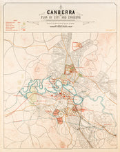 Load image into Gallery viewer, Canberra: Plan of City and Environs