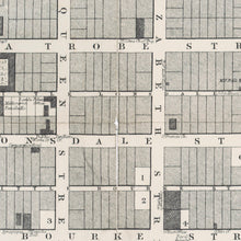 Load image into Gallery viewer, The Commercial Exchange Map of the City of Melbourne