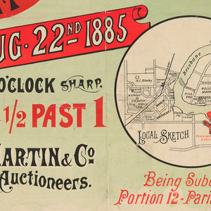 Plan of the Princess Bridge Estate