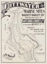 Load image into Gallery viewer, Pittwater Marine Sites - Basset Darley Estate for Auction Sale