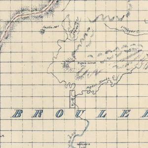 Map of the County of St. Vincent