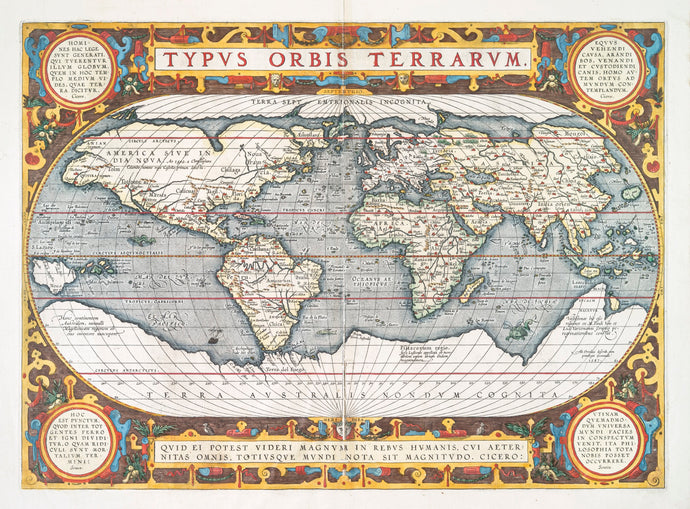 Typus Orbis Terrarum - Terra Australis