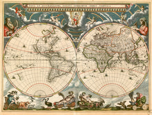 Load image into Gallery viewer, Nova et accuratissima totius terrarum orbis tabula