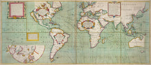 Load image into Gallery viewer, A new and correct sea chart of the whole world in 1700