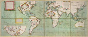 A new and correct sea chart of the whole world in 1700