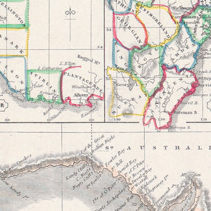 Australia with the British Settlements, 1834