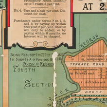 Load image into Gallery viewer, Plan of Kedron Park - consisting of 220 allotments to be sold on the ground