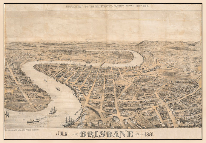 Brisbane Bird's-eye View