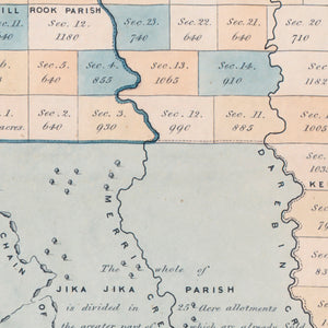 Map of part of the Colony of Port Phillip exhibiting the situation and extent of the sections of land marked off for sale at Sydney