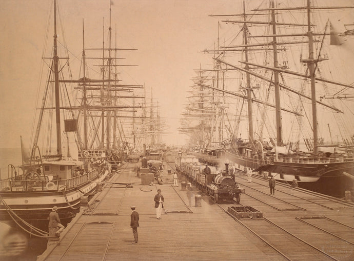 Melbourne and Hobsons Bay Railway Pier, Sandridge, Victoria