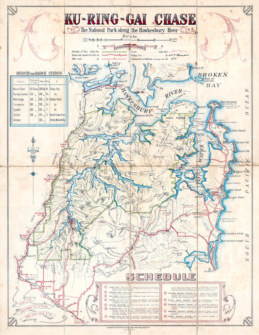 Ku-ring-gai Chase - The National Park along the Hawkesbury River